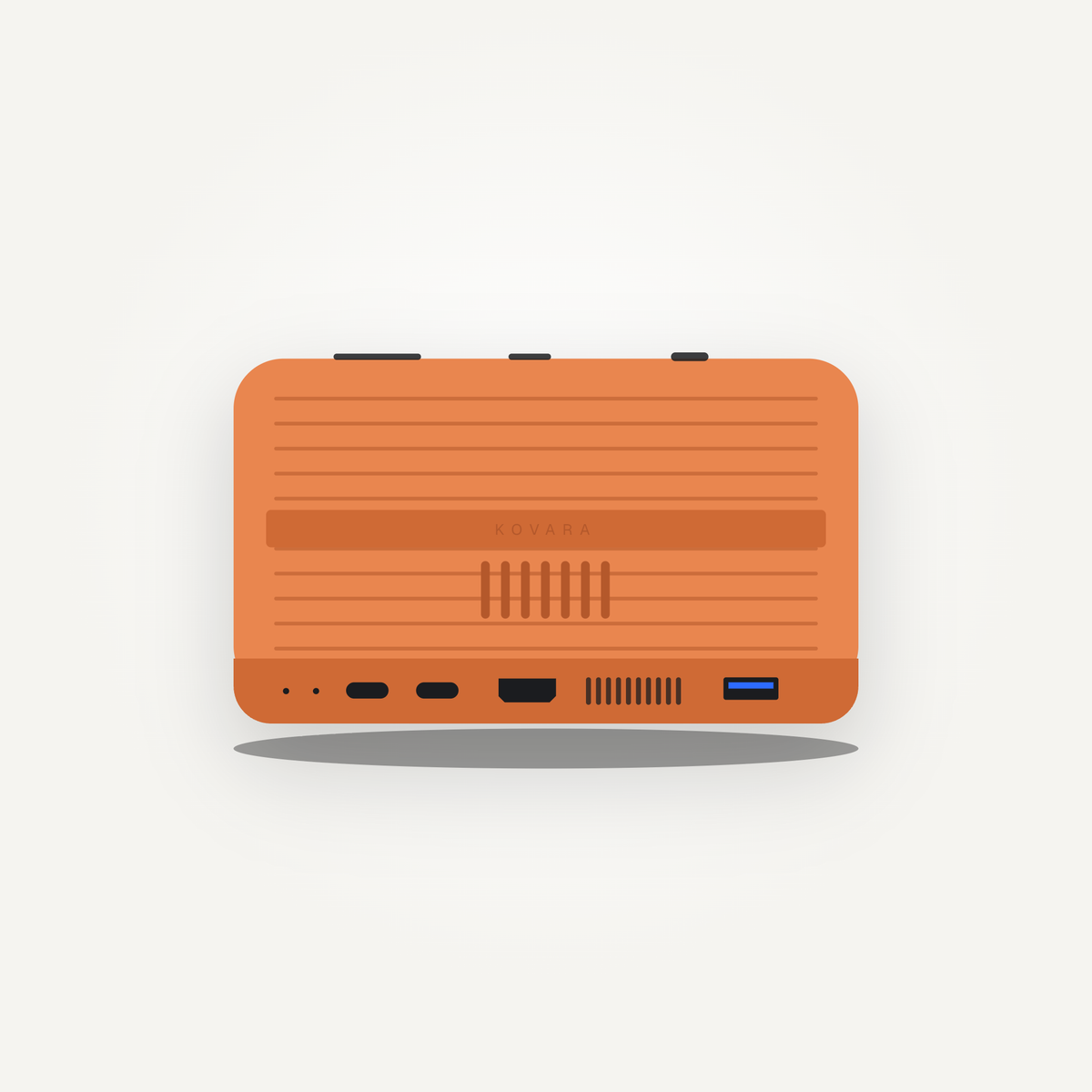 KOVARA Vault Mag — Magnetic 6-in-1 SSD Dock for iPhone