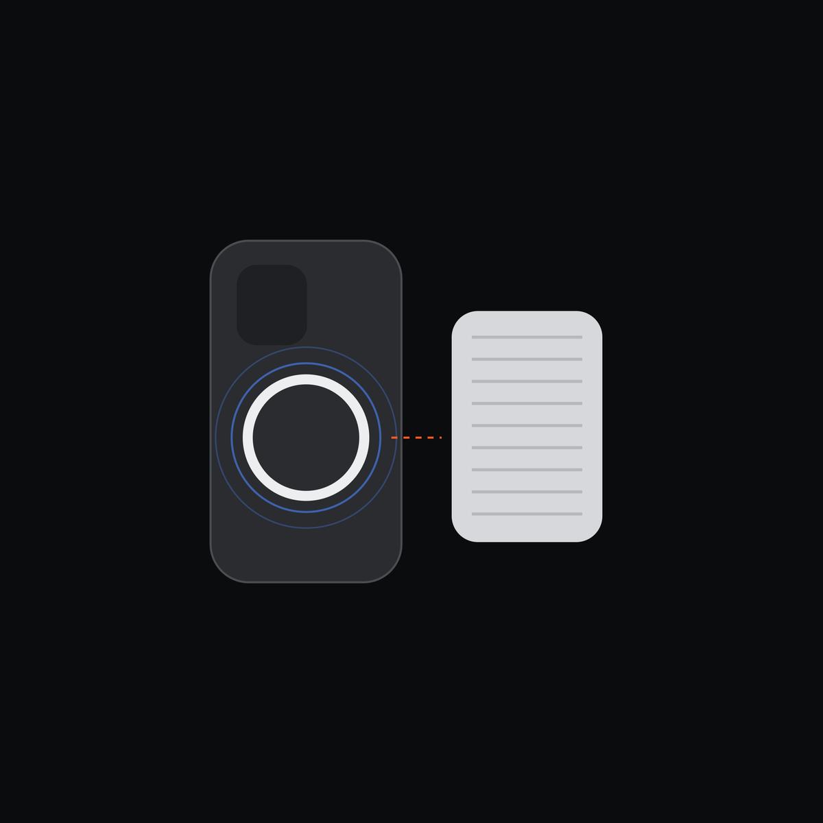 KOVARA Vault Mag — Magnetic 6-in-1 SSD Dock for iPhone